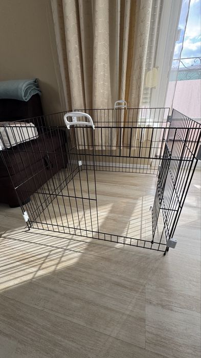 Метална клетка за кучета