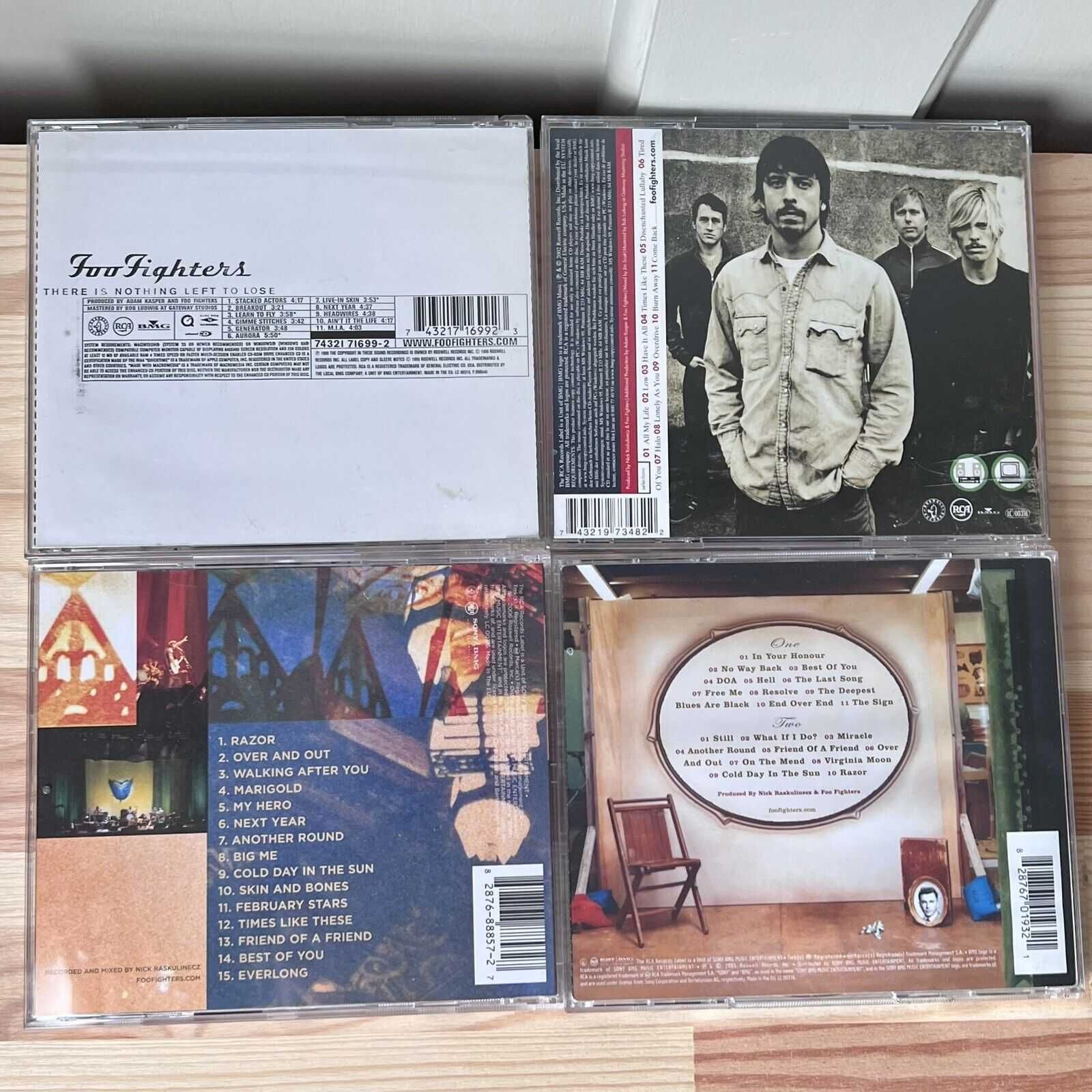 Foo Fighters - 3 Studio CD Albums and a Live Album