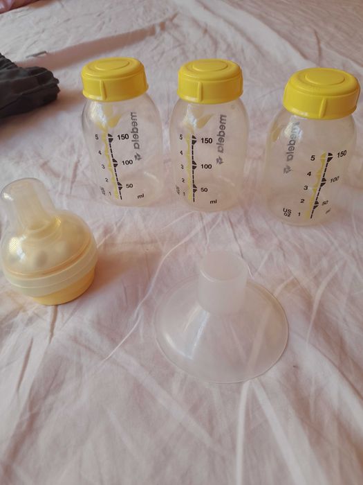 Двуфазна помпа за кърма Medela и подарък стерилизатор за микровълнова