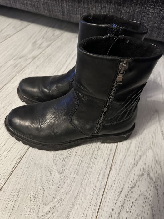 Botine Benvenuti din piele