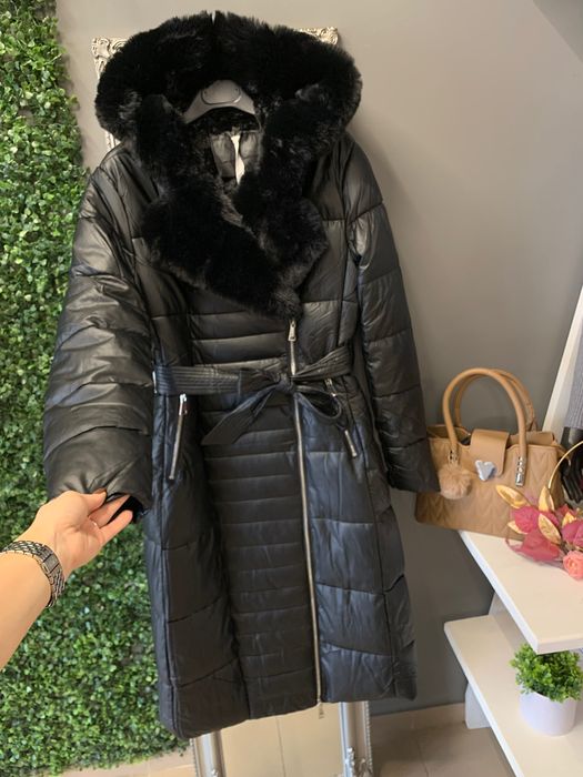 ПРОМО ЦЕНА  Модерно Дълго зимно яке, РАЗМЕРИ от С до 2ХЛ