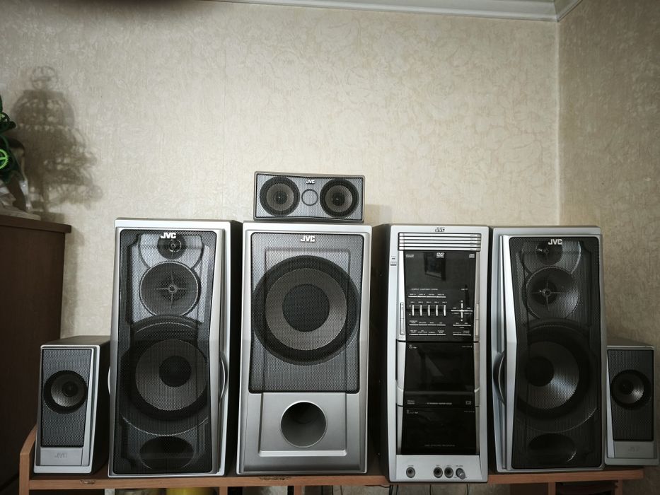 Музыкальный центр JVC, караоке