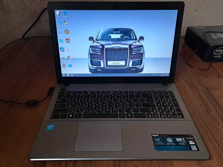 Продается ноутбук ASUS X550S /ОЗУ 4Gb/HDD 320/для дома и офиса