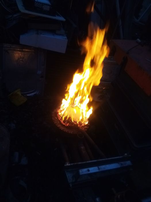 Cap arzător peleți centrala termică