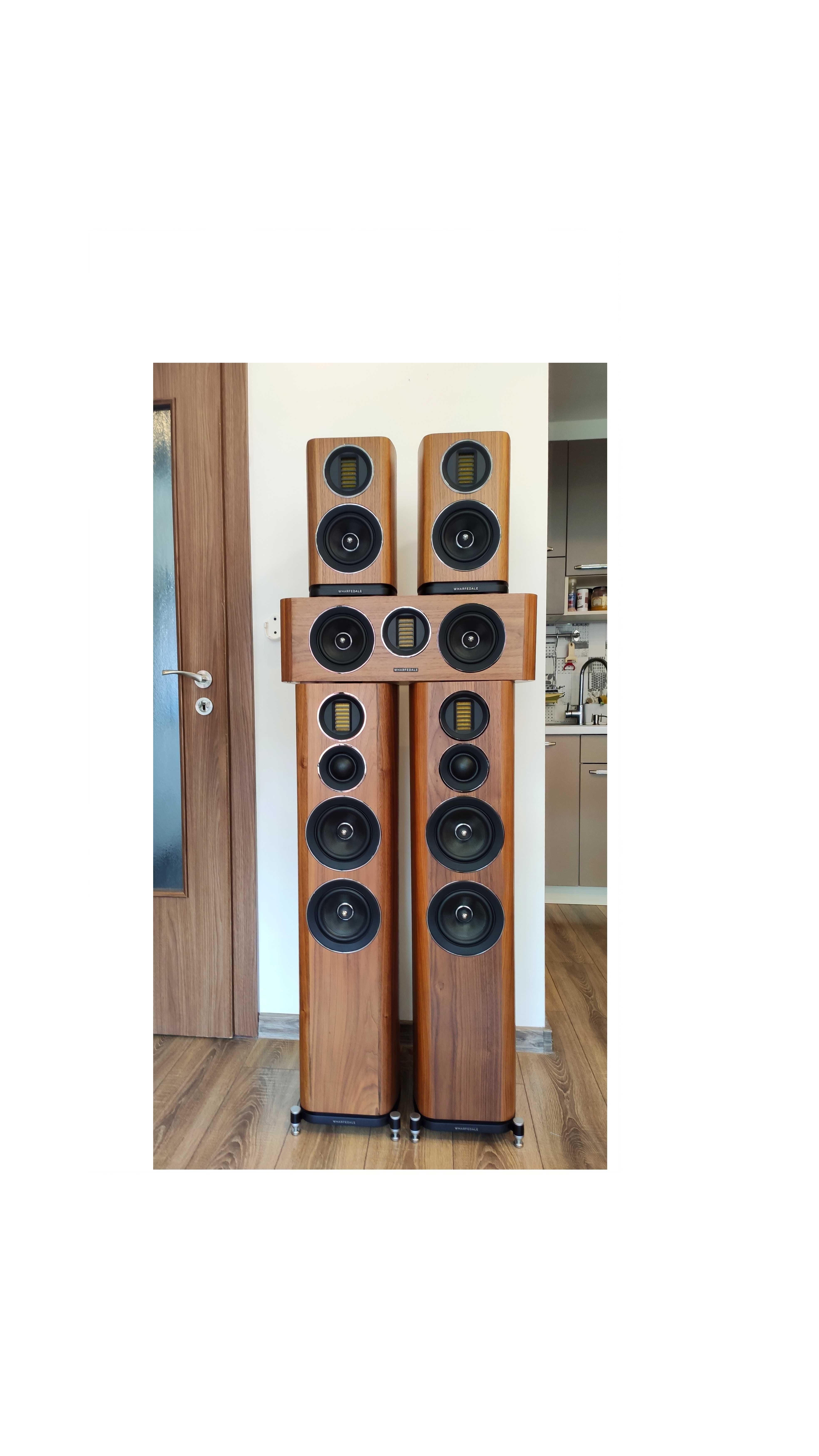 Комплект Wharfedale EVO 4 (подови 4.4, център 4.CS и букшелфи 4.1)