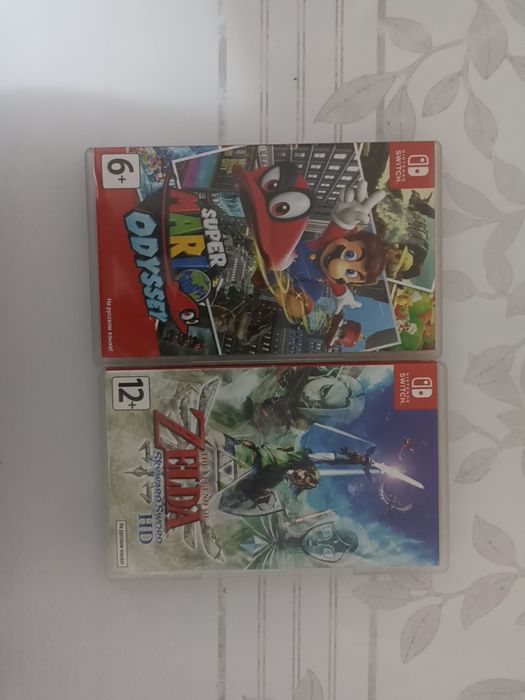 Картриджи Nintendo switch