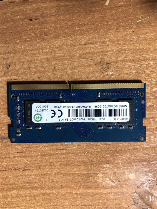 опиративная память DDR4 8gb