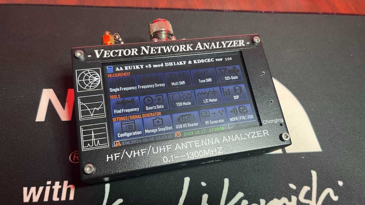 VNA Analizor Antena 0.1-1300Mhz