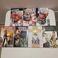 Manga- Attack on titan & Death note & Bungo stray dogs