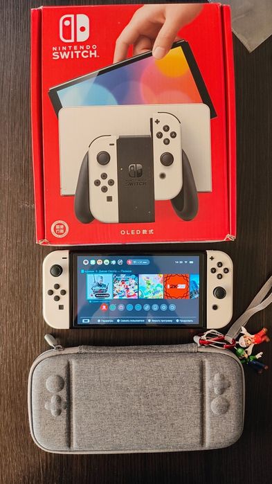 Nintendo Switch OLED с Играми + карта памяти 256GB