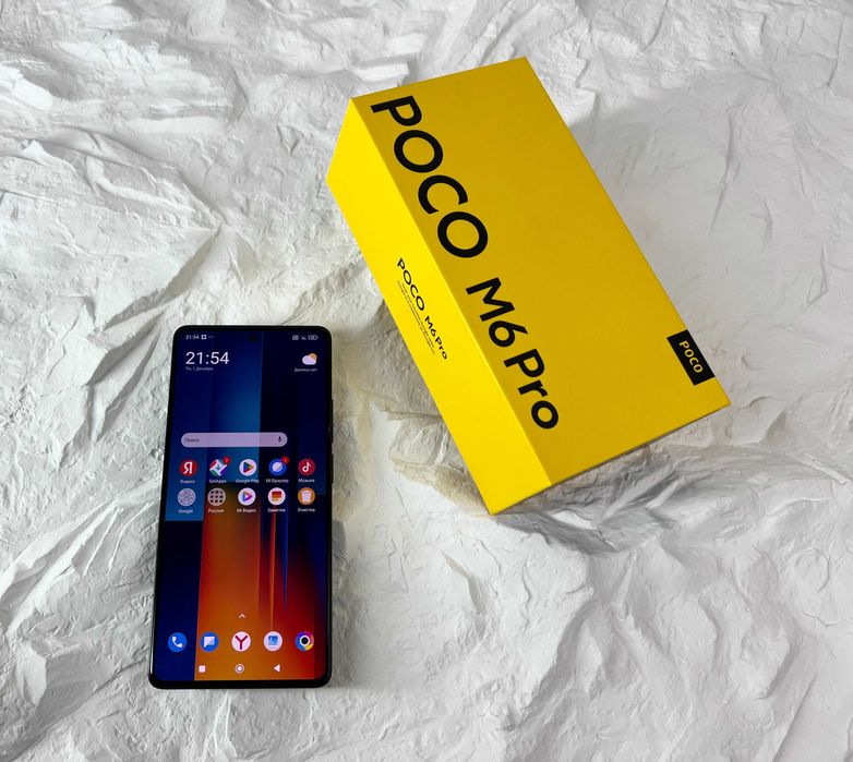 Продам телефон Poco M6 PRO 512Gb\ ОЗУ 12Gb\РАССРОЧКА 0 0 12