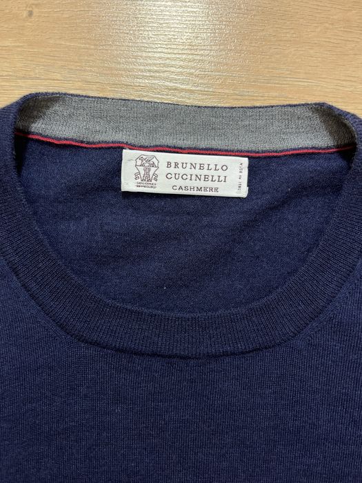 Brunello Cucinelli Cashmere мъжки пуловер XL-XXL