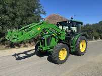 John Deere 5100 M  100 cai an 2016 cu incarcator frontal original