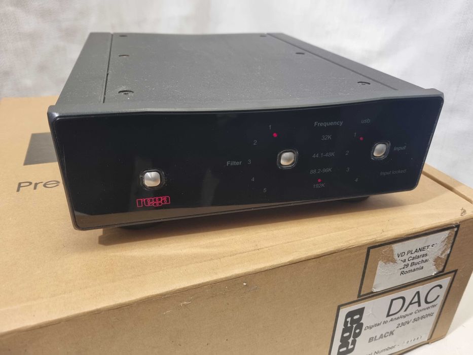 DAC Rega  192khz 24 biti 2 x WM8740 wolfson usb spdif optical UK