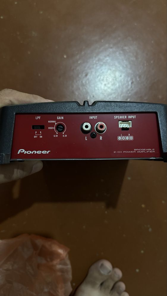 Усилитель Pioneer и колонки KENWOOD