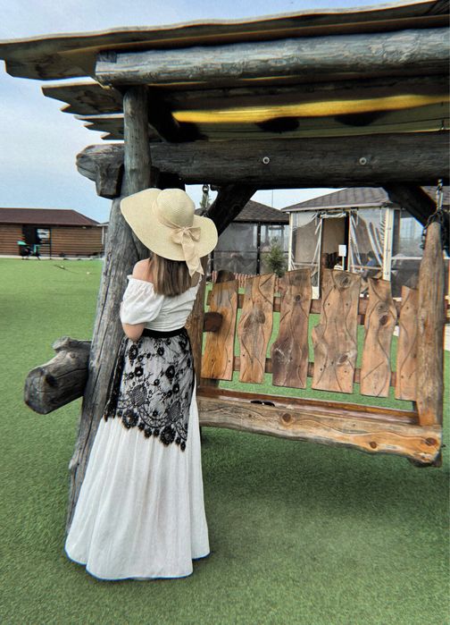 Белое платье. 46-48р