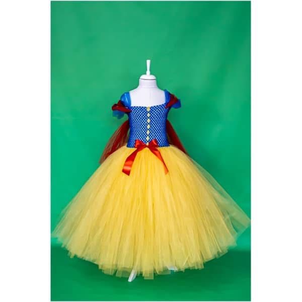 Rochie Alba ca Zapada 4-6 ani
