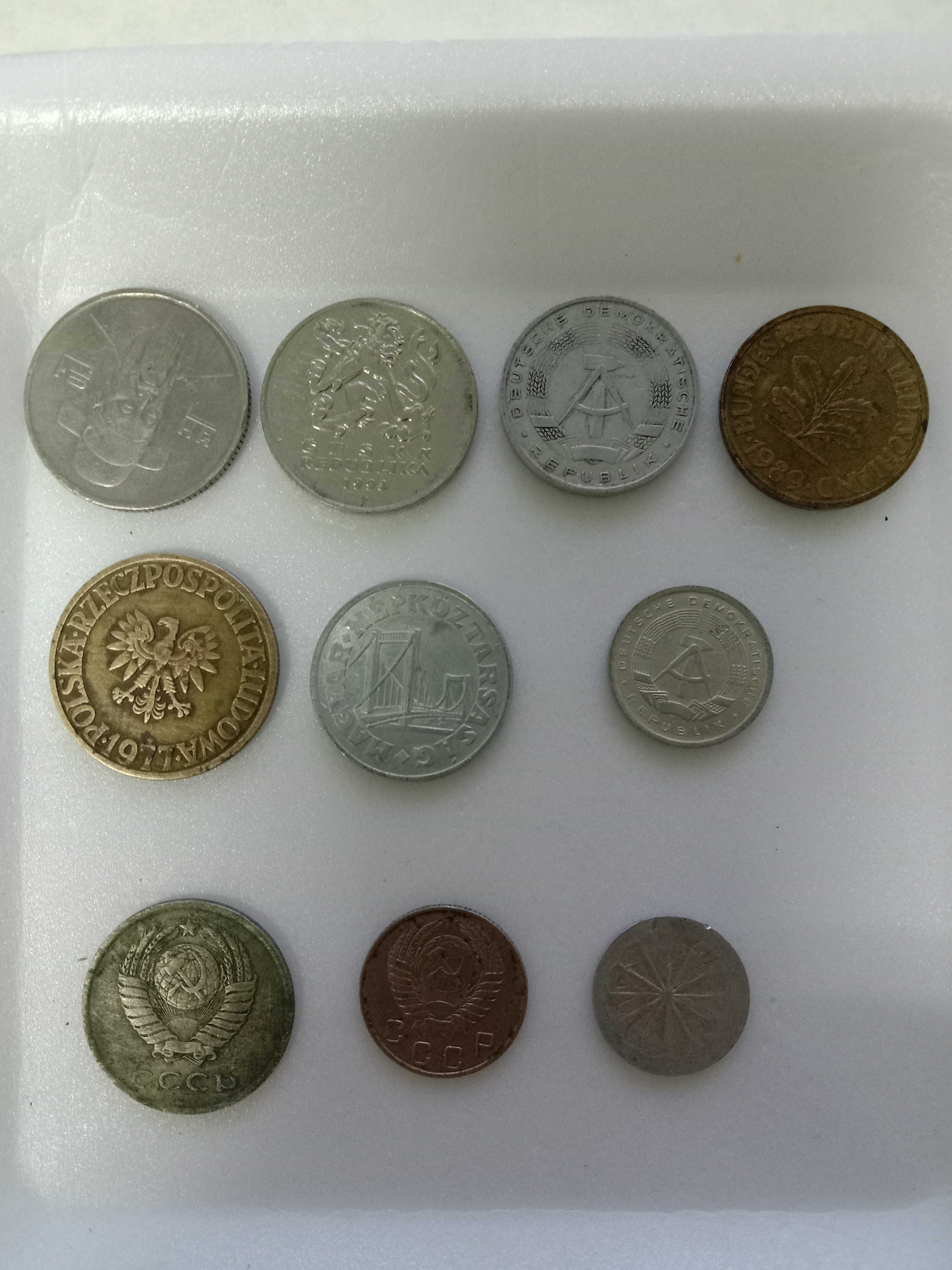 Монеты разные иностранные