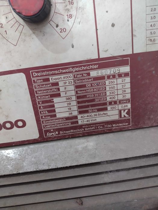 Заваръчен апарат Lorch Export 4000