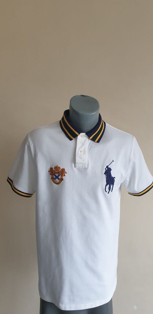 POLO Ralph Lauren Pique Cotton Custom Slim Fit / M НОВО! ОРИГИНАЛ! Мъж