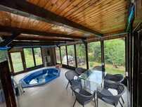 Cabana de inchiriat, cu piscina incalzita