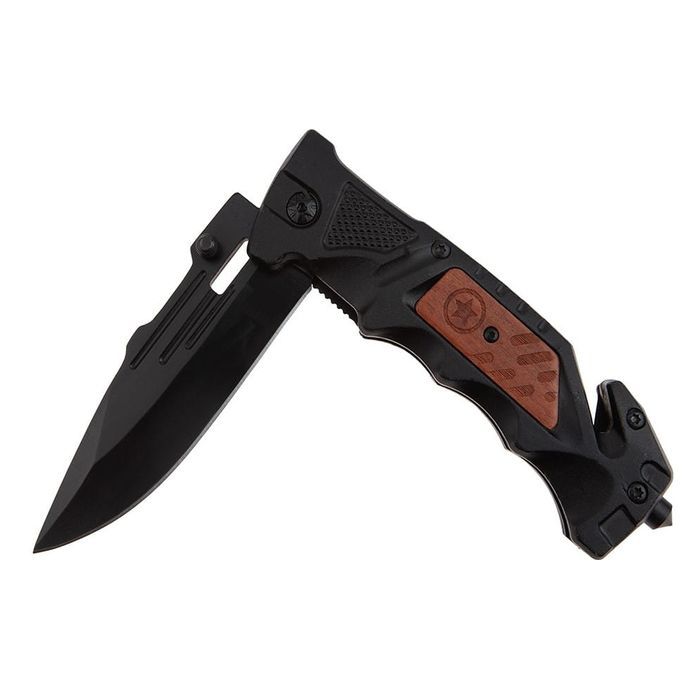 Briceag de vanatoare True Blade, otel inoxidabil, 23 cm, negru