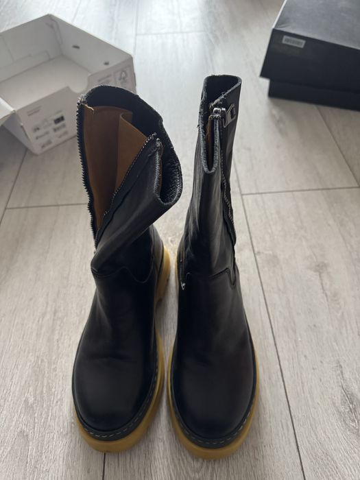 Ghete Benvenutti din piele naturală