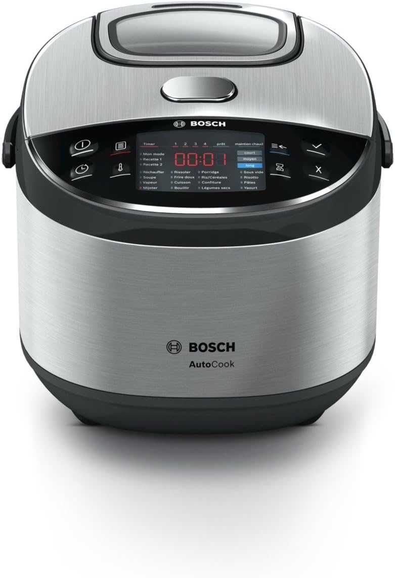 Bosch Мултикукър – Интелигентно автоматично готвене 900W, 5л