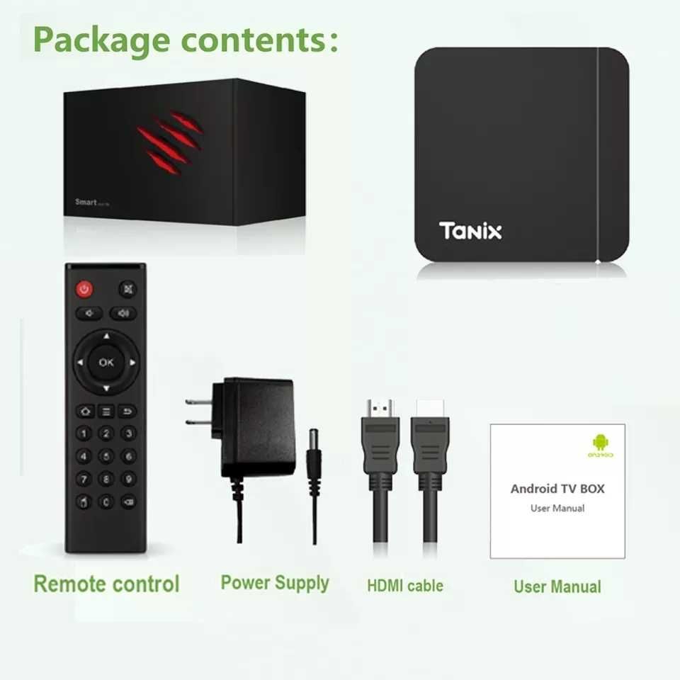 TV Box Tanix Android 11, ТВ-приставка ТВ бокс