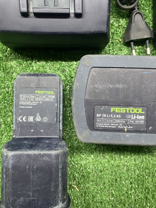 Festool 18v батерия / бързо зарядно