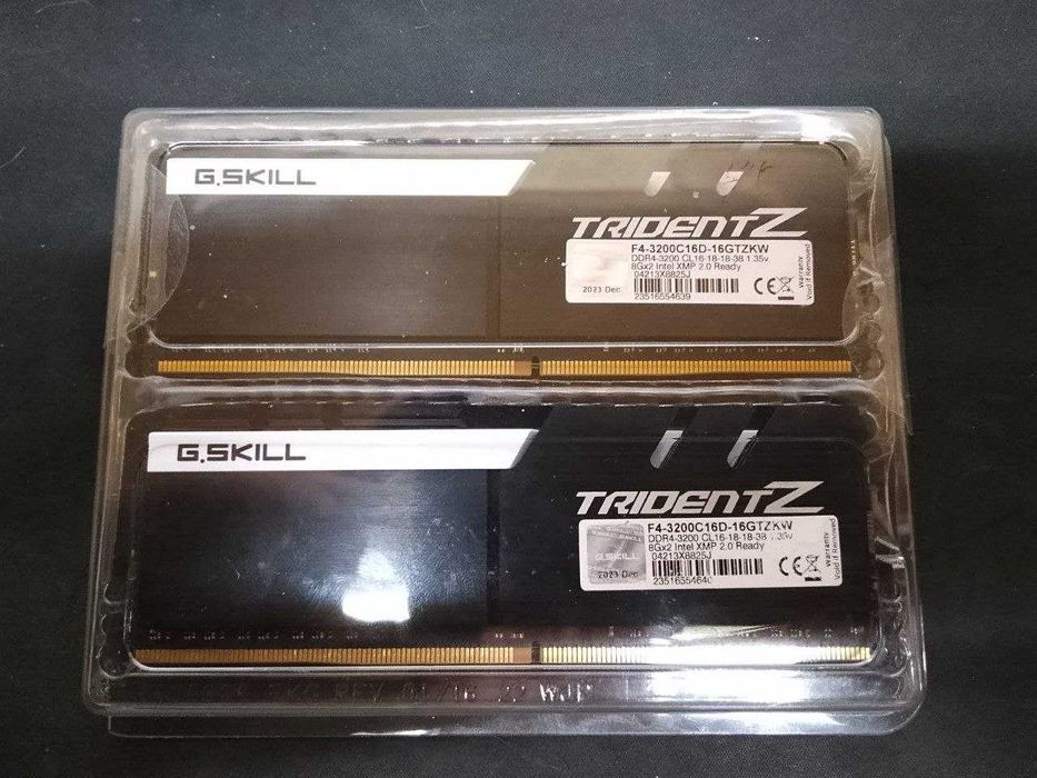 Оперативная память G.skill TridentZ ОЗУ DDR4 (8x2) 16GB 3200Mhz