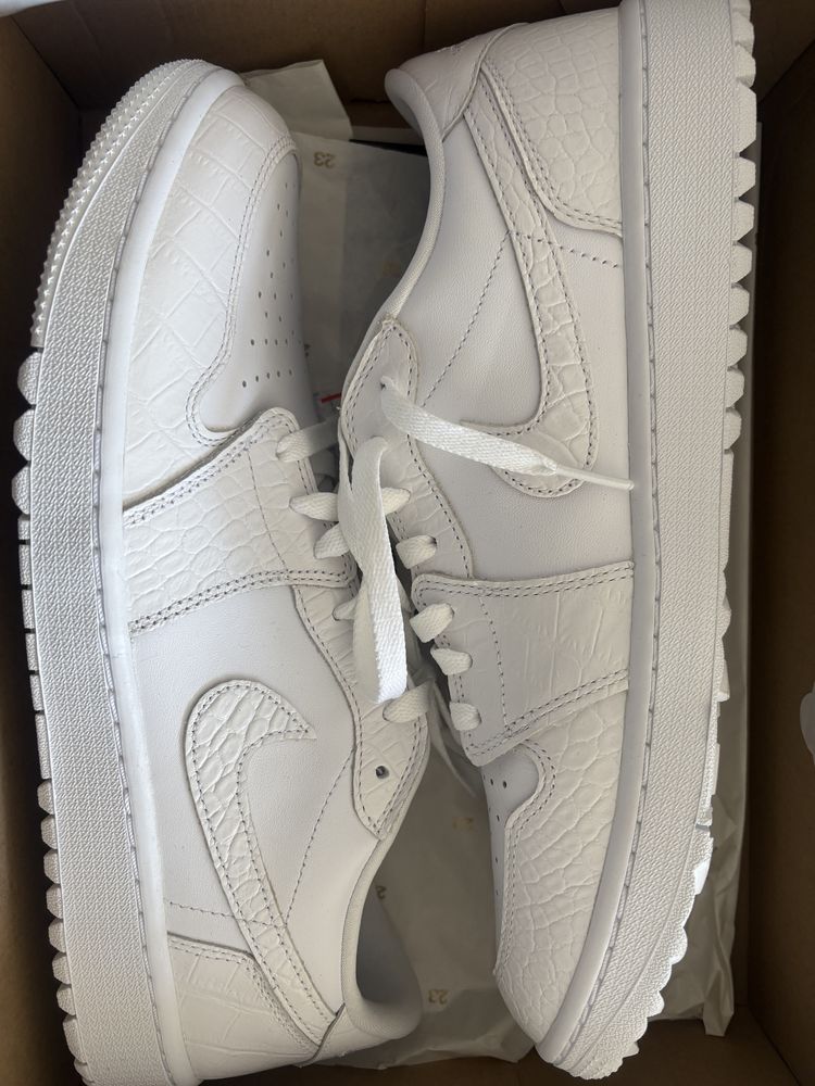 Jordan 1 Low Full White