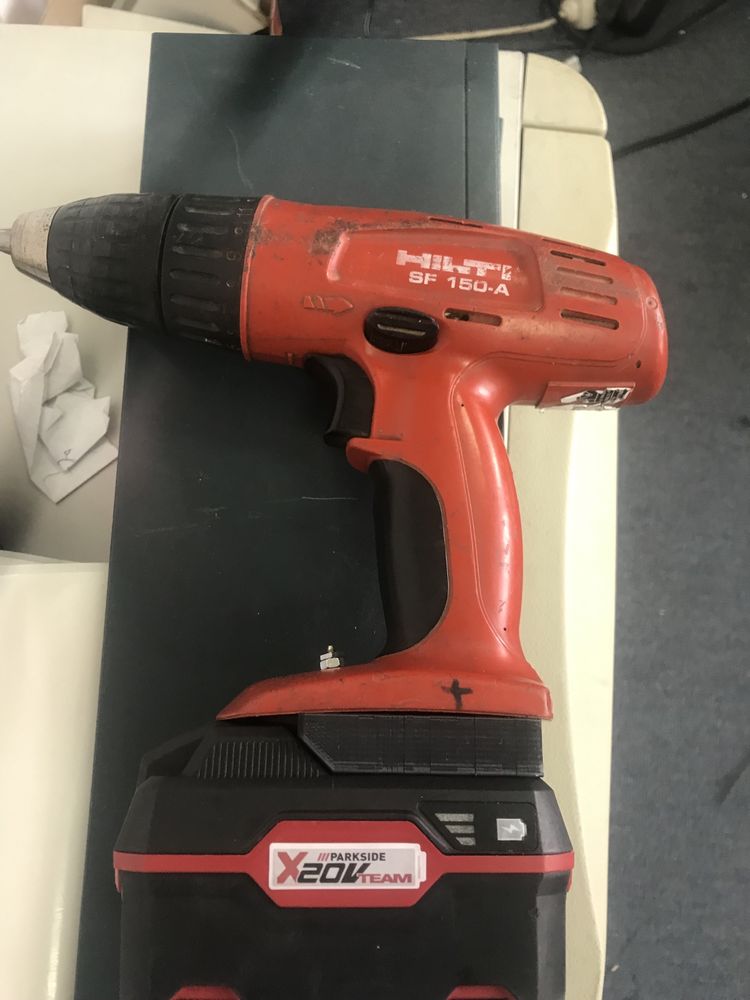 Bormasina hilti sf 150 a cu sanie pentru parkside