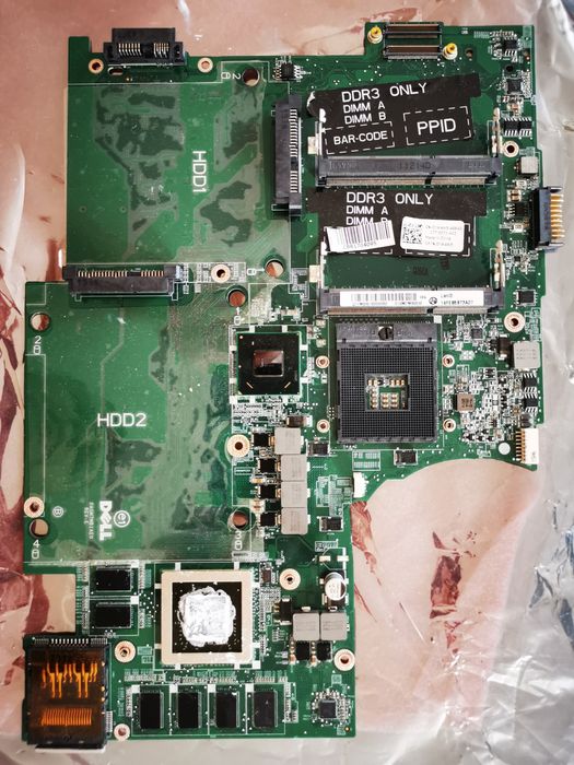Материнская (системная, основная) плата ноутбука DELL XPS  DAGM7MB1AE0