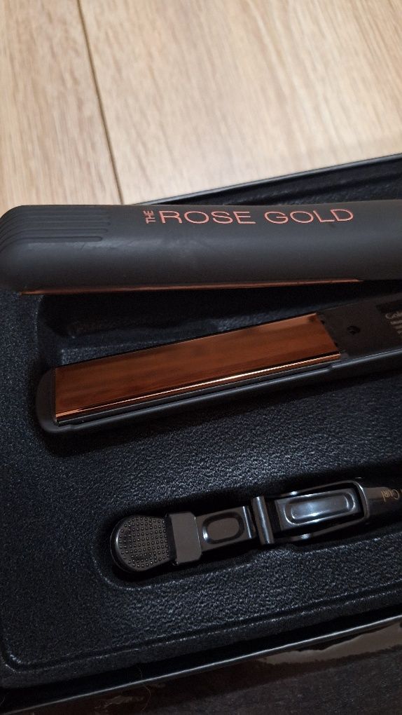 Преса за коса Golden Curl Rose Gold