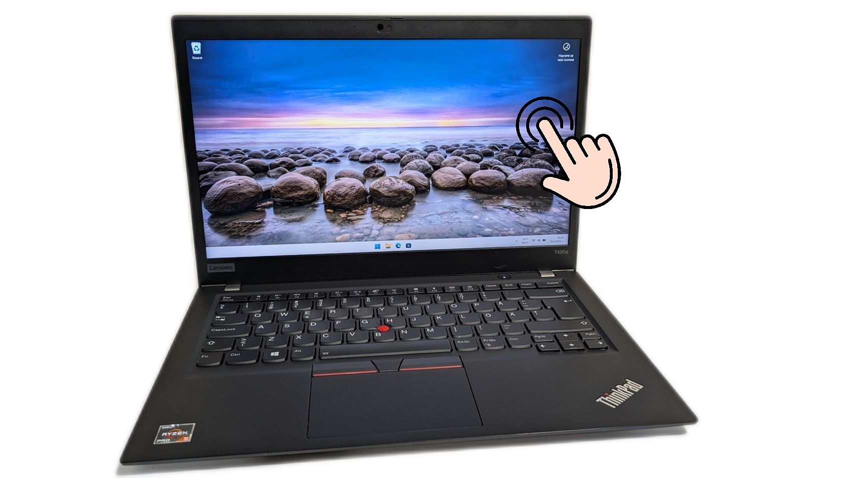 Lenovo ThinkPad T495s TOUCH 14" 1920x1080 Ryzen 5 3500U 16GB 256GB SSD