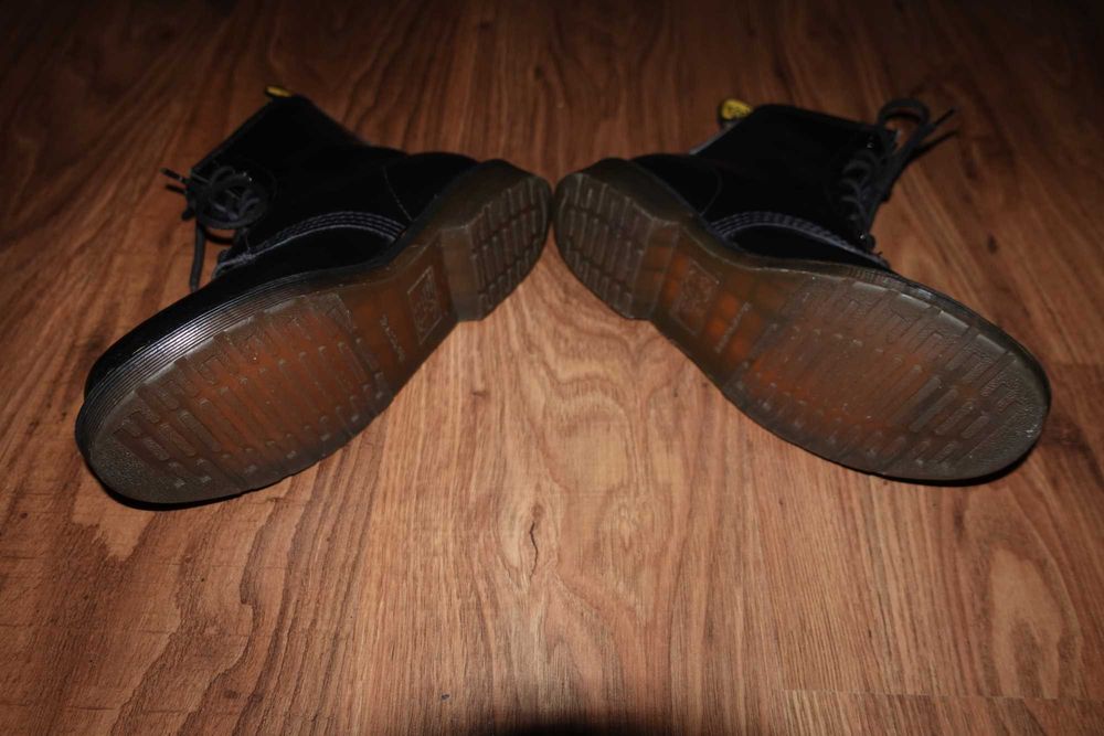 Ghete Dr. Martens 1460, Negre, Marimea 39, Stare foarte buna