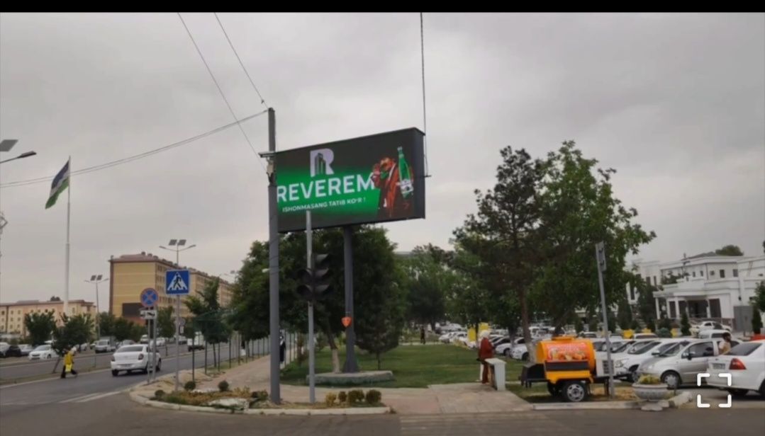 Led ekran va bilbordlarda reklama
