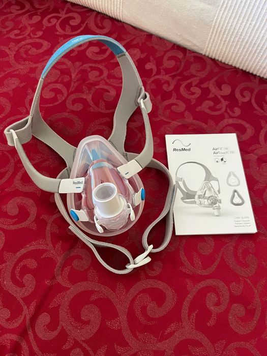 ResMed AirFit F20 L, маска с вентилация + универсална тръба
