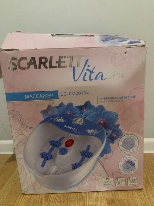 Массажёр-ванночка для ног Scarlett Vita Spa SC-FM20104