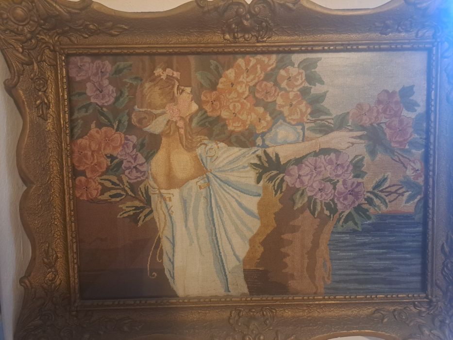 Goblen, înrămat stare foarte buna