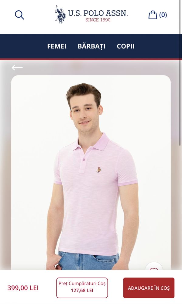 Tricou barbati US Polo ASSN