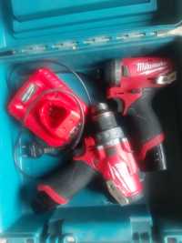 Set filetante milwaukee 12v filetanta bosch 18v gsb 1800