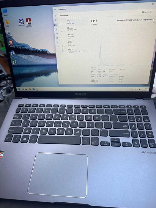 Laptop ASUS AMD Ryzen 5 cu 4 nuclee 20 GB Ram SSD 512 GB Baterie 4 5H
