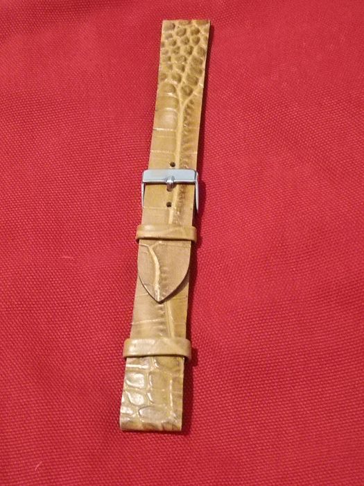 Vând curea ceas din piele de șarpe de 18 mm