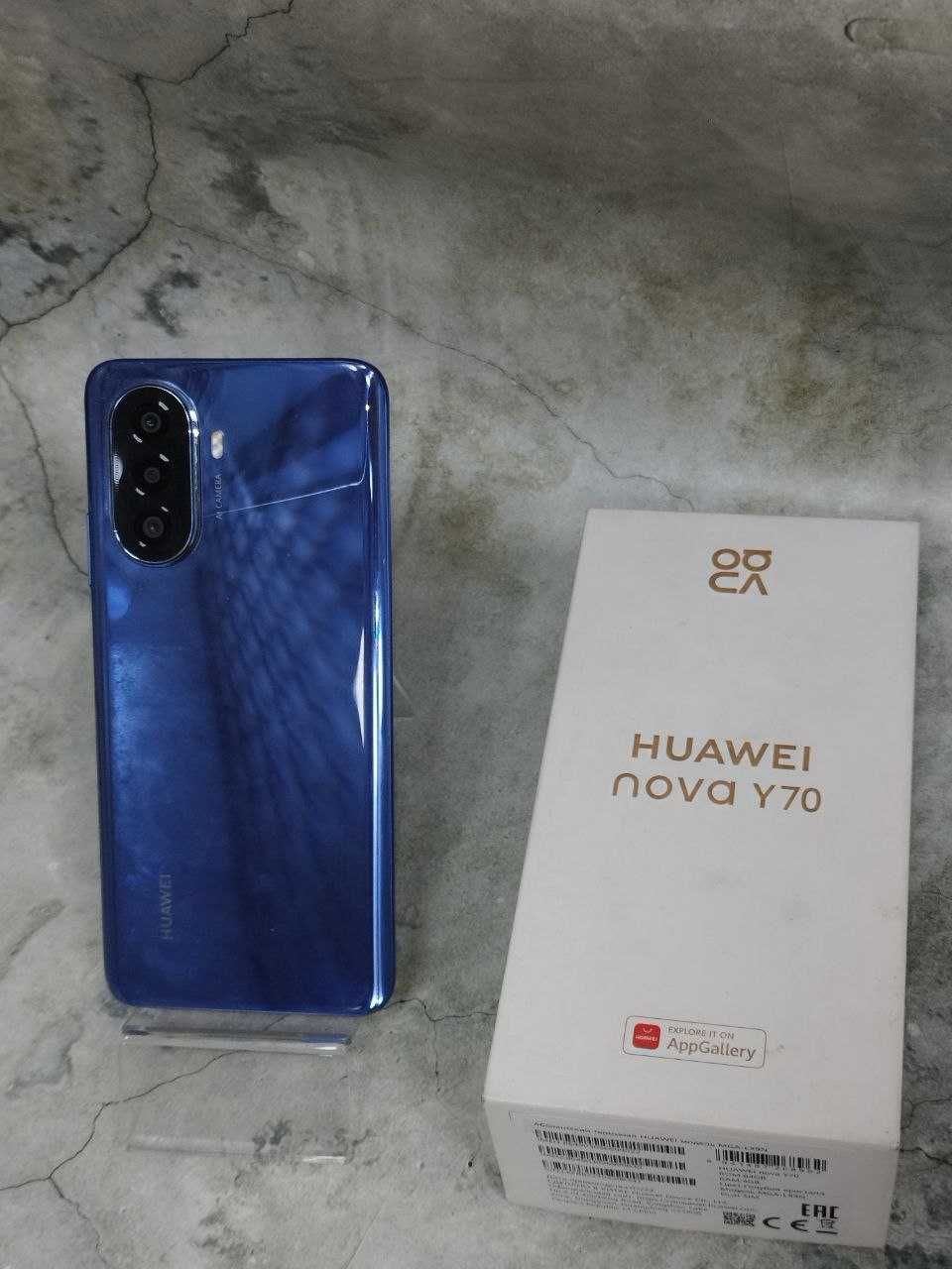 Huawei Nova Y70, 64 гб (355443, г. Кокшетау, ул. Абая 128, 21)
