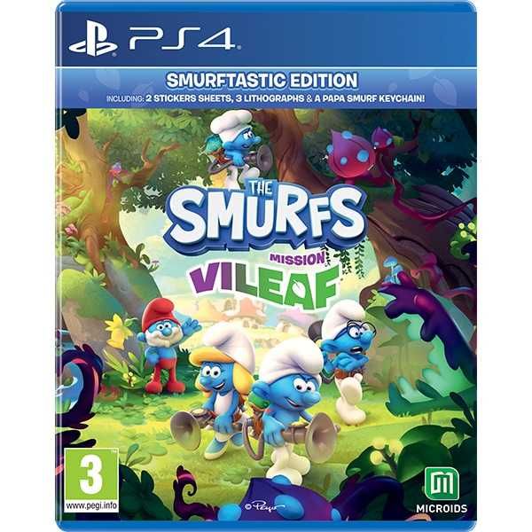 Joc The Smurfs: Mission Vileaf Smurftastic Edition PS4 Playstation Nou