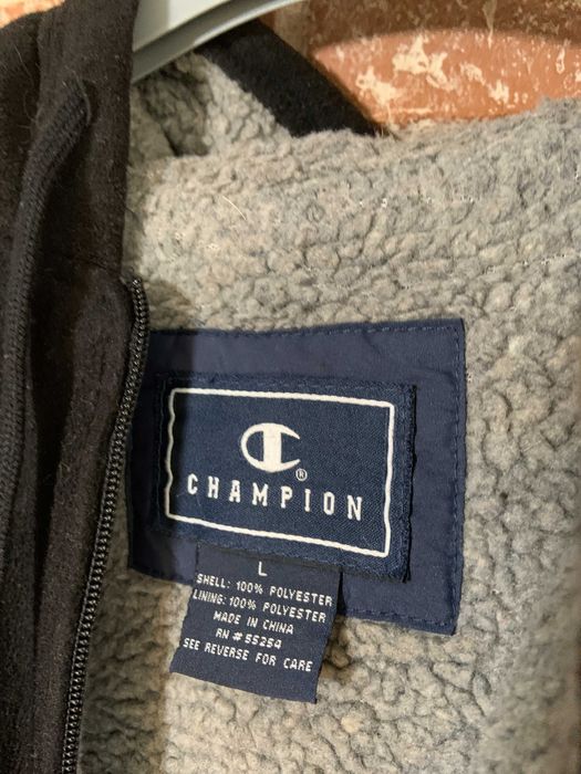 Geacă polar Champion neagra captusita marime L