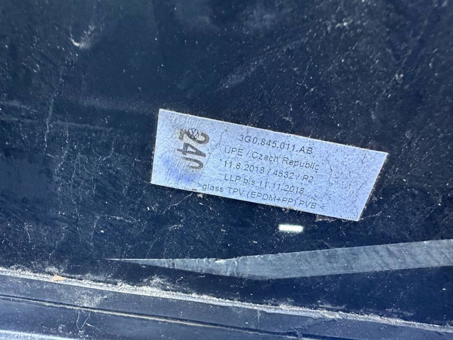 Parbriz original Volkswagen Passat B8 2015/2016/2017/2018/2019/2020