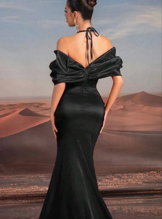 Rochie superba de gala cu strasuri